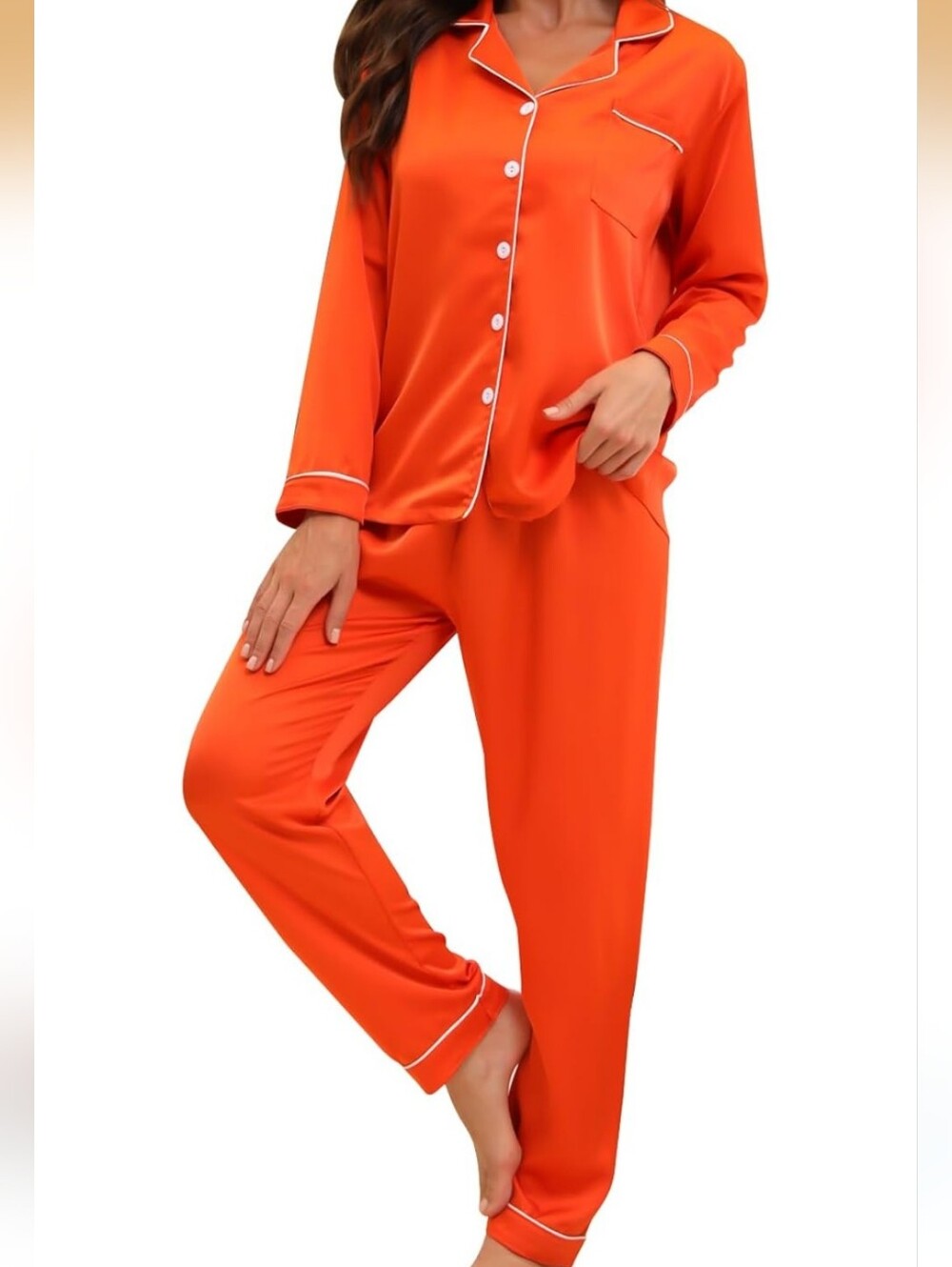 Orange Pajamas